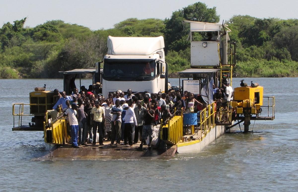 Zambia ferry